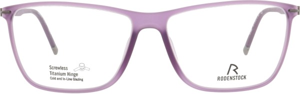 Flotte Damenbrille von der Marke Rodenstock in der Farbe lila