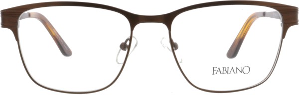Elegante Damenbrille von der Marke Fabiano in der Farbe braun