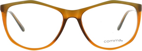 Tolle Retrobrille für Damen von der Marke Comma in der Farbe braun