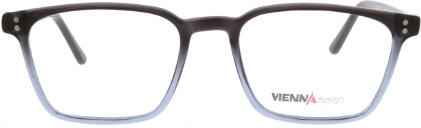 Hübsche Kunststoffbrille für Damen und Herren mit einem tollen Farbverlauf in grau