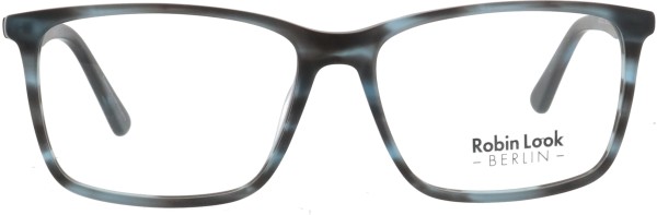 Klassische Herrenbrille aus der Robin Look Kollektion in den Farben grau und blau